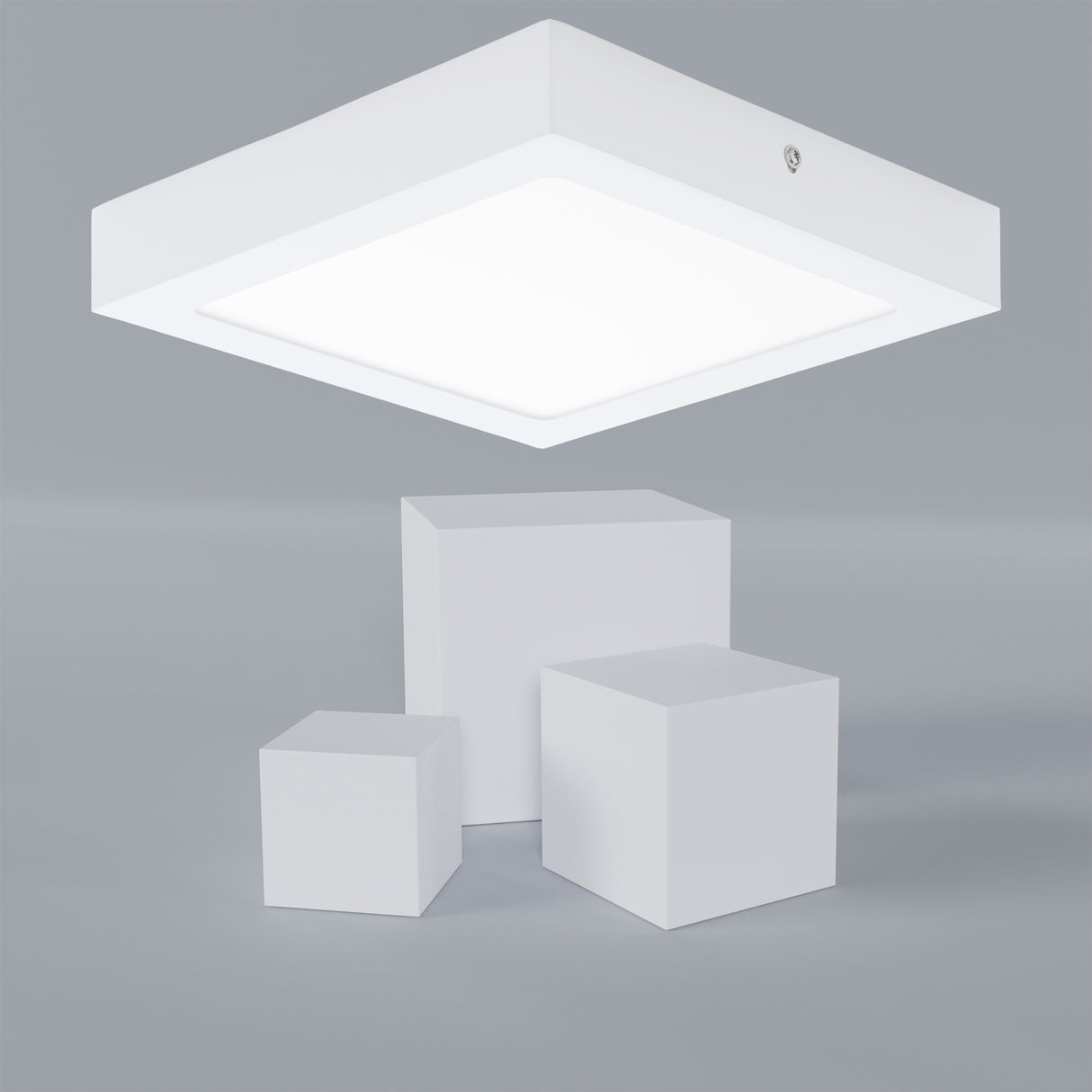 Lámpara de Sobreponer Contemporáneo 22x22 Blanco LED 1600 Lúmenes - Iluminacion | Bylmo