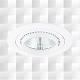 Lámpara Empotrable Contemporáneo 1 Luz Blanco 17x8x15cm ALUMINIO - Iluminacion | Bylmo