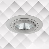 Lámpara Empotrable Contemporáneo Gris 1 Luz LED 1600 lm 17x8x15 cm - Iluminacion | Bylmo