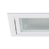 Lámpara Empotrable Contemporáneo 1 Luz 14x19x22 Blanco Aluminio 2600 Lúmenes - Iluminacion | Bylmo
