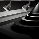 Spot de Iluminación Industrial 9x83x19 Negro Acero Pared LED 35 4 Luces - Iluminacion | Bylmo