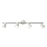Spot de Iluminación Industrial 6x68 Blanco Acero Apto Exterior. - Iluminacion | Bylmo