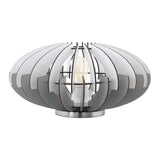 Lámpara de Mesa Rústico Gris Acero 35x35x19cm 1 luz - Iluminacion | Bylmo