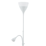 Lámpara de Piso Clásico Blanco 18x18x176cm Acero - Iluminacion | Bylmo