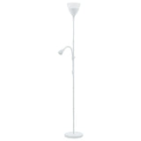 Lámpara de Piso Clásico Blanco 18x18x176cm Acero - Iluminacion | Bylmo