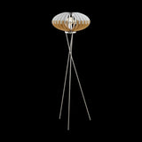 Lámpara de Piso Rústico Gris 1 Luz 160 LED 1100 Lúmenes 153cm 50x50cm - Iluminacion | Bylmo