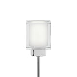 Lámpara de Mesa Moderno Gris Acero 1 Luz 45x8x8cm 1.25kg - Iluminacion | Bylmo
