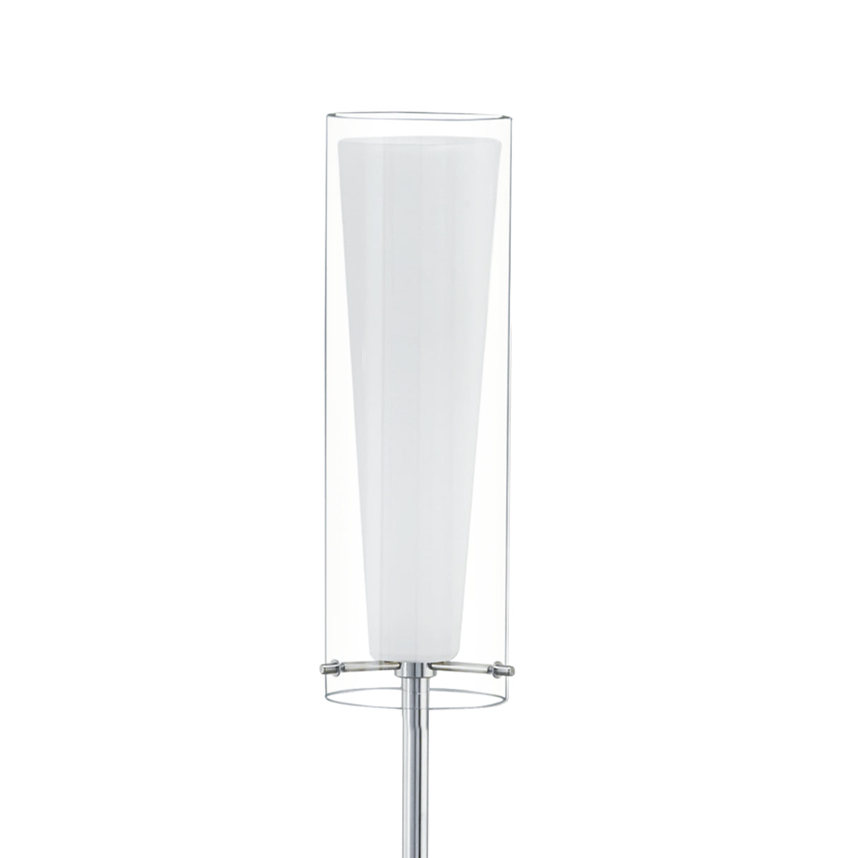 Lámpara de Piso Moderno Gris Acero 23x147cm Ambiente LED 1100L. - Iluminacion | Bylmo