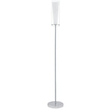 Lámpara de Piso Moderno Gris Acero 23x147cm Ambiente LED 1100L. - Iluminacion | Bylmo