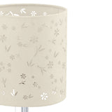 Lámpara de Mesa Contemporáneo Beige 16x16x37cm ACERO 1 Luz IP20 LED - Iluminacion | Bylmo