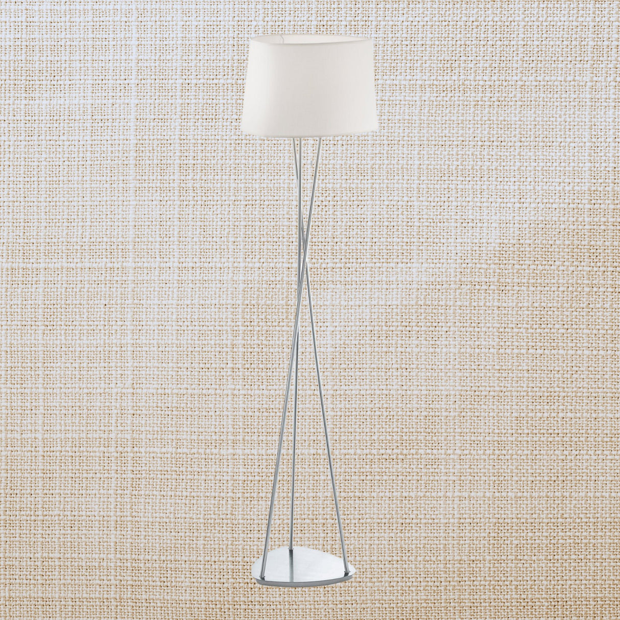 Lámpara de Piso Clásico 36x36x165cm Beige ACERO 1 luz - Iluminacion | Bylmo