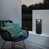 Lámpara Moderno Estaca 7x13x40 cm Negro Acero 1 Luz - Iluminacion | Bylmo