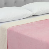 Cobija Ovejera Cibraja Rosado 180x190cm Fondo Entero - Cobijas y Mantas | Bylmo