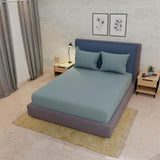 Sábana Ajustable My House Gris Oscuro Fondo Entero Para Cama Doble 140 X 190 Cm - Sabanas | Bylmo