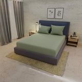 Sábana Ajustable My House Gris Medio Fondo Entero Para Cama Doble 140 X 190 Cm - Sabanas | Bylmo