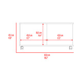 Mesa de Centro Patrick Fresno Europeo 92x45.1cm Rectangular con Patas - Mesas de Centro | Bylmo