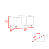 Mesa de Centro Patrick Fresno Europeo 92x45.1cm Rectangular con Patas - Mesas de Centro | Bylmo
