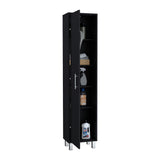 Mueble de Aseo Laska Wengue 40x180cm con Cuatro Cajones - Muebles de Aseo y Ropas | Bylmo