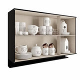 Mueble Superior Negro 120x79.5cm con Tres Puertas - Muebles Superiores | Bylmo