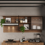 Mueble Superior Freijo 200x79.5cm con Cuatro Cajones - Muebles Superiores | Bylmo