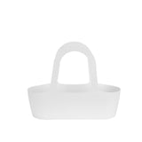 Matera Cesta Blanco 43x34cm Asimétrica De Escritorio - Materas y Macetas | Bylmo