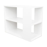 Mesa Auxiliar Garden Blanco 60x50cm Rectangular con Patas - Mesas Auxiliares | Bylmo