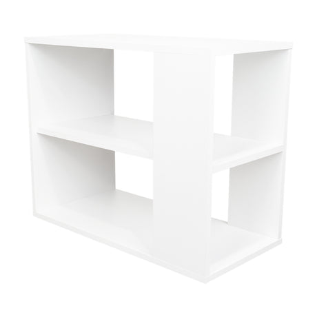 Mesa Auxiliar Garden Blanco 60x50cm Rectangular con Patas - Mesas Auxiliares | Bylmo