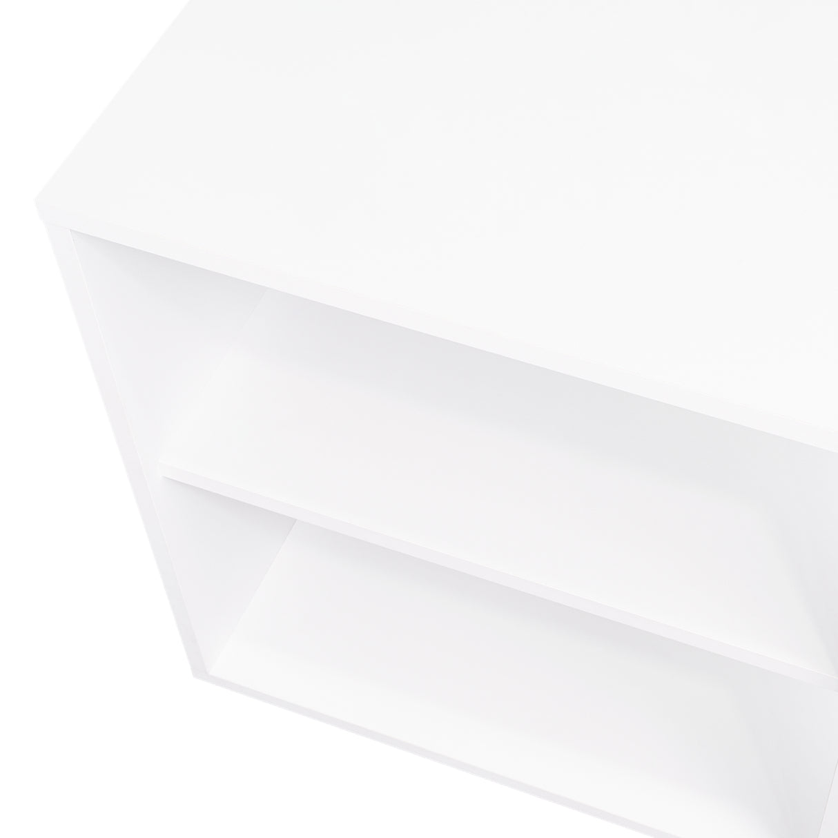 Mesa Auxiliar Garden Blanco 60x50cm Rectangular con Patas - Mesas Auxiliares | Bylmo