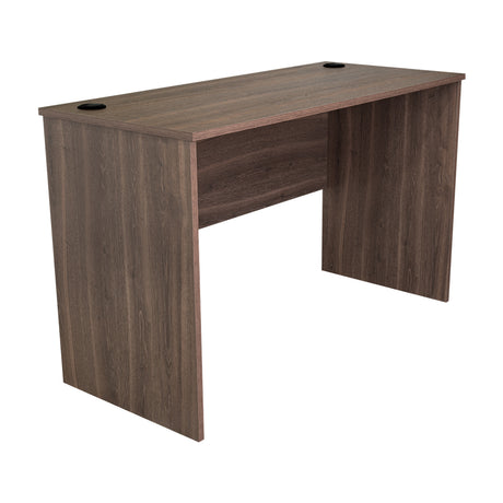 Escritorio Clásico Malibu Milan 120x75cm con Dos Pasacables - Escritorios | Bylmo