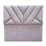 Cabecero Hug Gris Claro 140x115cm a la Estructura de la Cama Para Cama Doble - Cabeceros | Bylmo