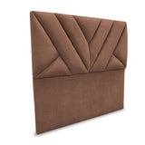 Cabecero Hug Marron 200x115cm a la Estructura de la Cama Para Cama King - Cabeceros | Bylmo