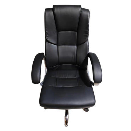 Silla Gerencial Zurich 2024 Negro 53x110cm Con Espaldar - SILLAS DE OFICINA | Bylmo