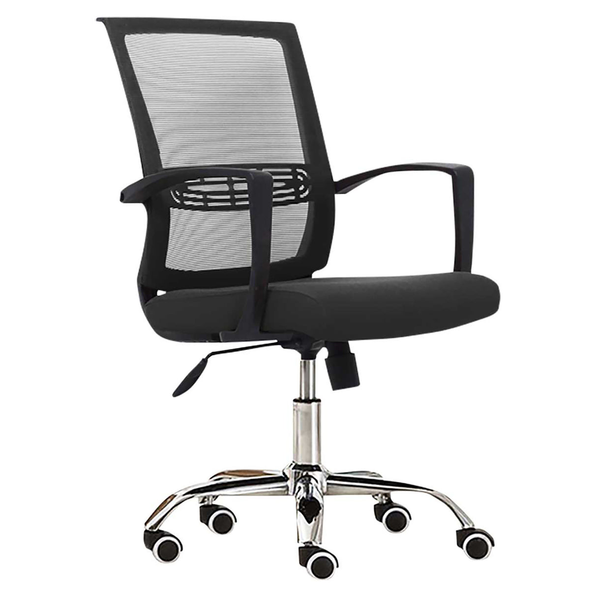 Silla de Oficina Austen 2024 Negro 48x106cm Con Espaldar y Soporte Lumbar - Sillas de Oficina | Bylmo