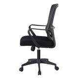 Silla de Oficina Foshan 2024 Negro 50x108cm Con Espaldar y Soporte Lumbar - Sillas de Oficina | Bylmo