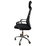 Silla de Oficina Collins 2024 Negro 48x115cm Con Espaldar - SILLAS DE OFICINA | Bylmo