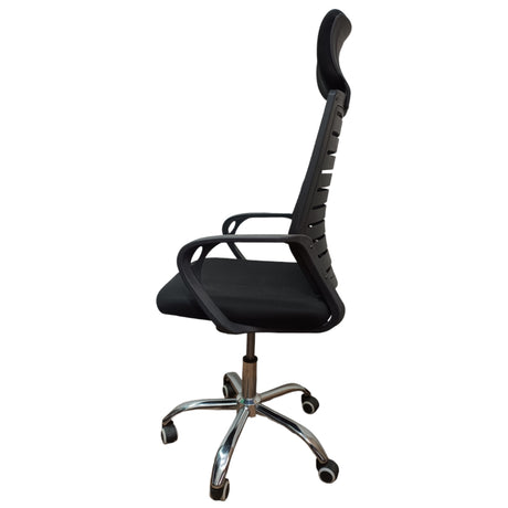 Silla de Oficina Collins 2024 Negro 48x115cm Con Espaldar - SILLAS DE OFICINA | Bylmo