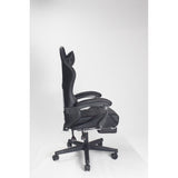 Silla Gamer Sakai 2024 Negra 55x135cm Con Espaldar Reclinable y Soporte Lumbar - Sillas de Oficina | Bylmo