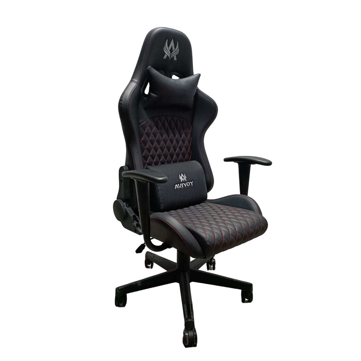 Silla Gamer Maverick 2024 Negra 66x137cm Con Espaldar Reclinable y Soporte Lumbar - SILLAS DE OFICINA | Bylmo