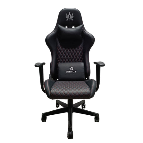 Silla Gamer Maverick 2024 Negra 66x137cm Con Espaldar Reclinable y Soporte Lumbar - SILLAS DE OFICINA | Bylmo