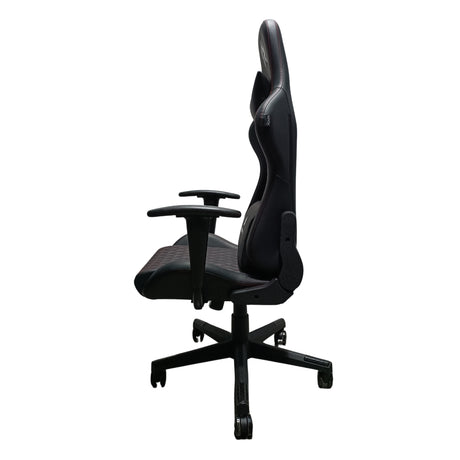Silla Gamer Maverick 2024 Negra 66x137cm Con Espaldar Reclinable y Soporte Lumbar - SILLAS DE OFICINA | Bylmo