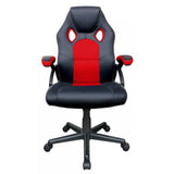 Silla Gamer Raptor 2024 Negro Rojo 64x119cm Con Espaldar y Soporte Lumbar - Sillas de Oficina | Bylmo