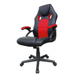 Silla Gamer Raptor 2024 Negro Rojo 64x119cm Con Espaldar y Soporte Lumbar - Sillas de Oficina | Bylmo