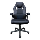 Silla Gamer Raptor 2024 Negro 64x119cm Con Espaldar y Soporte Lumbar - Sillas de Oficina | Bylmo