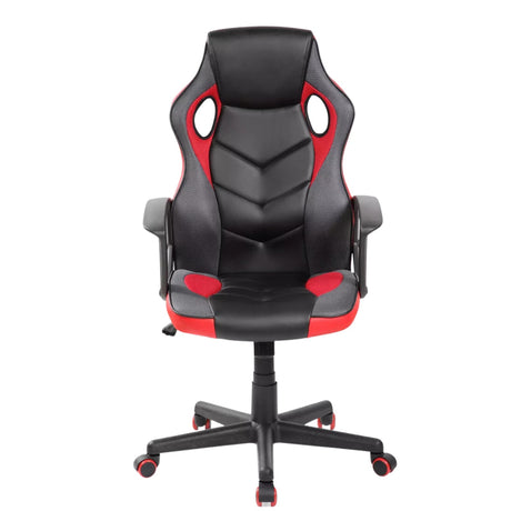 Silla Gamer Basic Negro Rojo 64x48cm Con Espaldar - SILLAS DE OFICINA | Bylmo