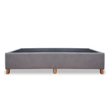 Base Cama Coleccion 1 Gris Claro Semidoble 120 X 190 Cm Con Patas - Camas | Bylmo