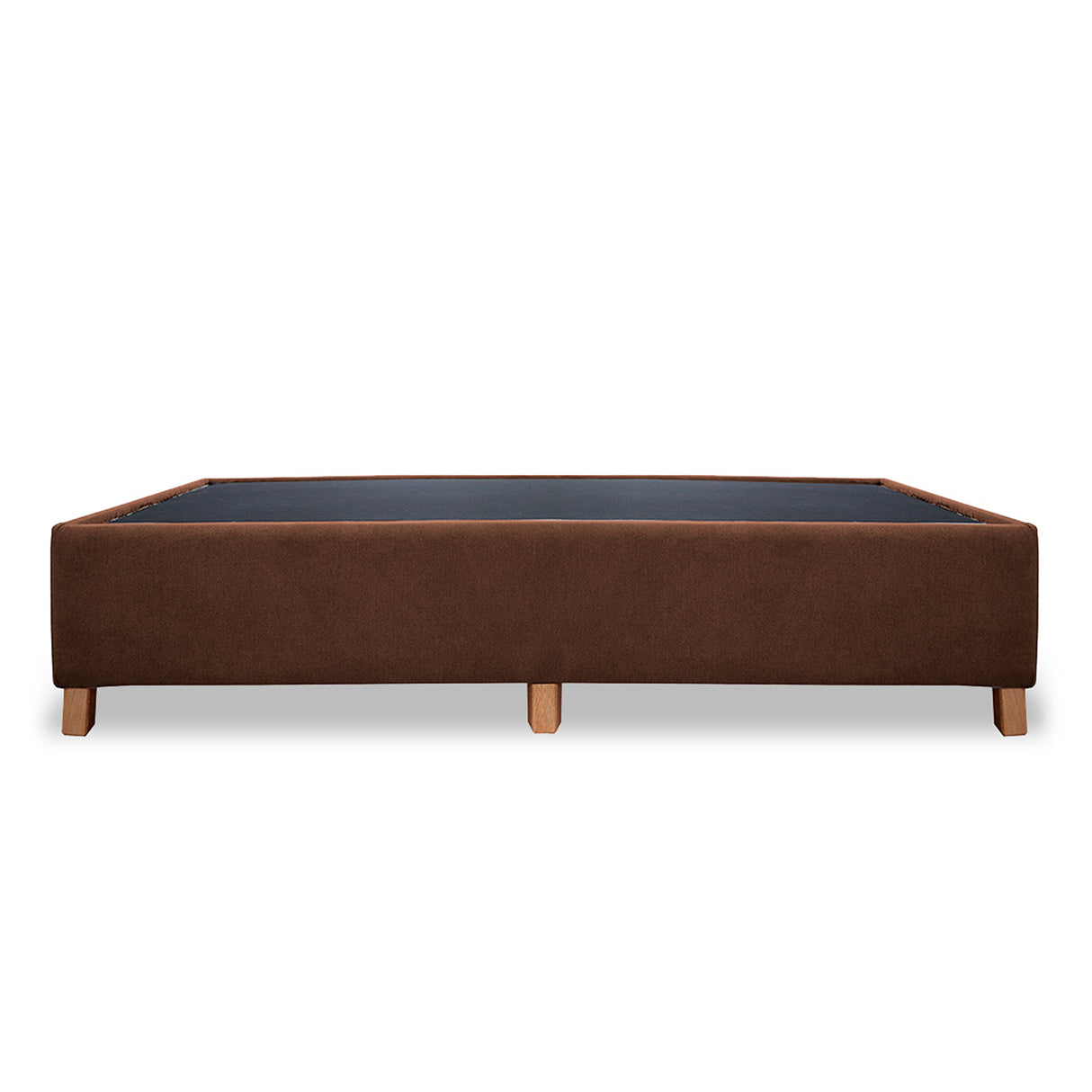 Base Cama Coleccion 1 Marron Semidoble 120 X 190 Cm Con Patas - Camas | Bylmo