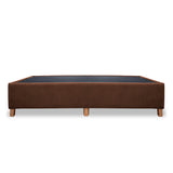 Base Cama Coleccion 1 Marron Semidoble 120 X 190 Cm Con Patas - Camas | Bylmo