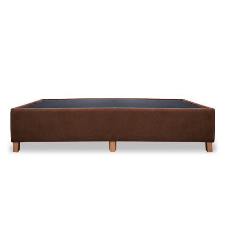 Base Cama Coleccion 1 Marron Semidoble 120 X 190 Cm Con Patas - Camas | Bylmo