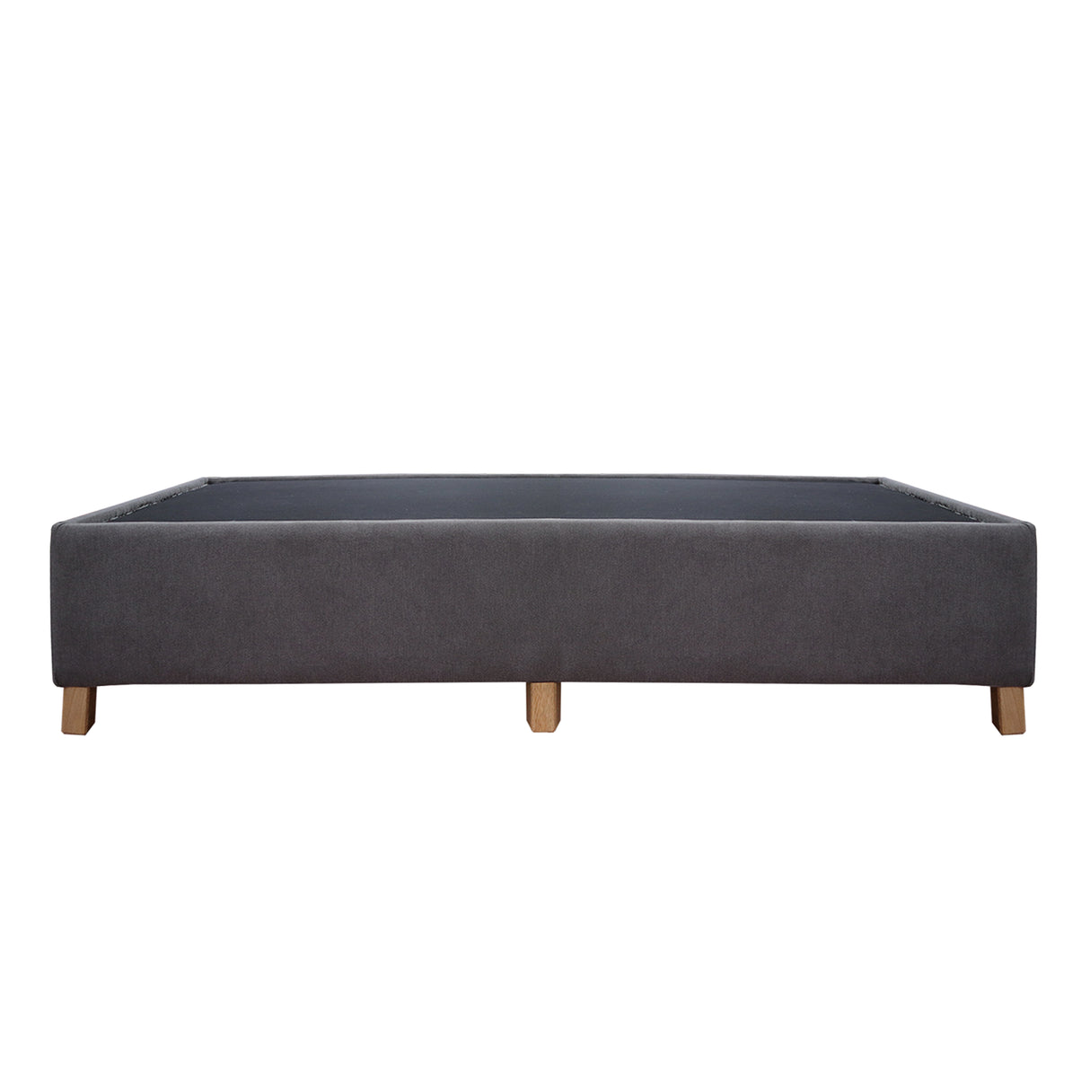Base Cama Coleccion 1 Gris Oscuro Doble 140 X 190 Cm Con Patas - Camas | Bylmo