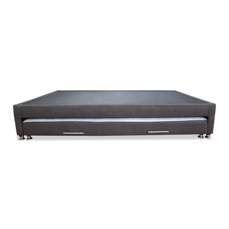 Cama Tarima Coleccion 1 Gris Oscuro Sencillo 100 X 190 Cm Con Patas - Camas | Bylmo